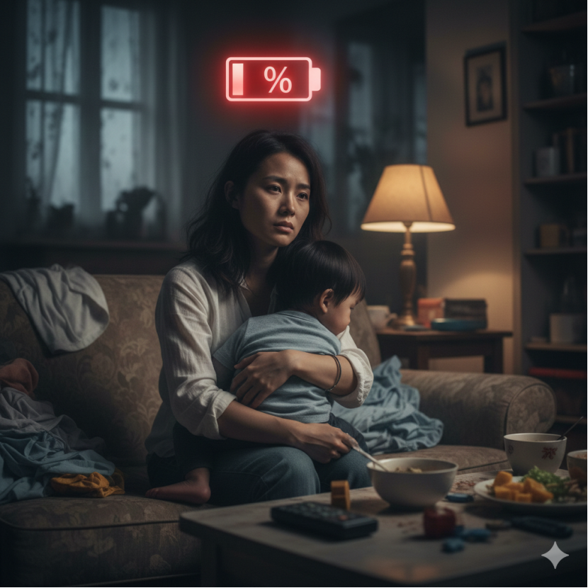 为什么有的妈妈不容易累？除了爸爸给力，她们还有这项“超能力”